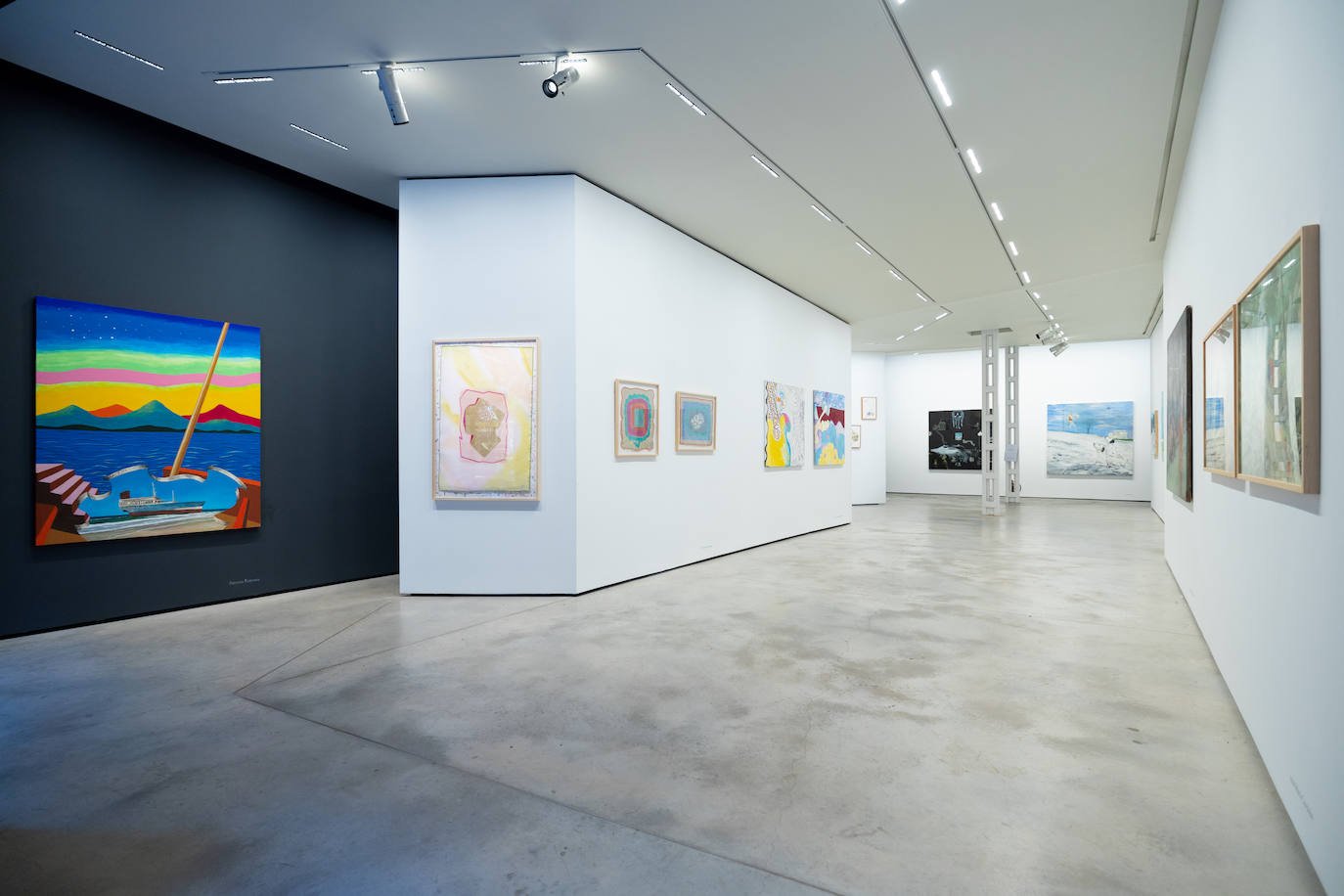 La galería revisa la generación de Alvarado, Ybarra, Lumbreras o Sanguino, que integró la revolución de la pintura figurativa de los 80