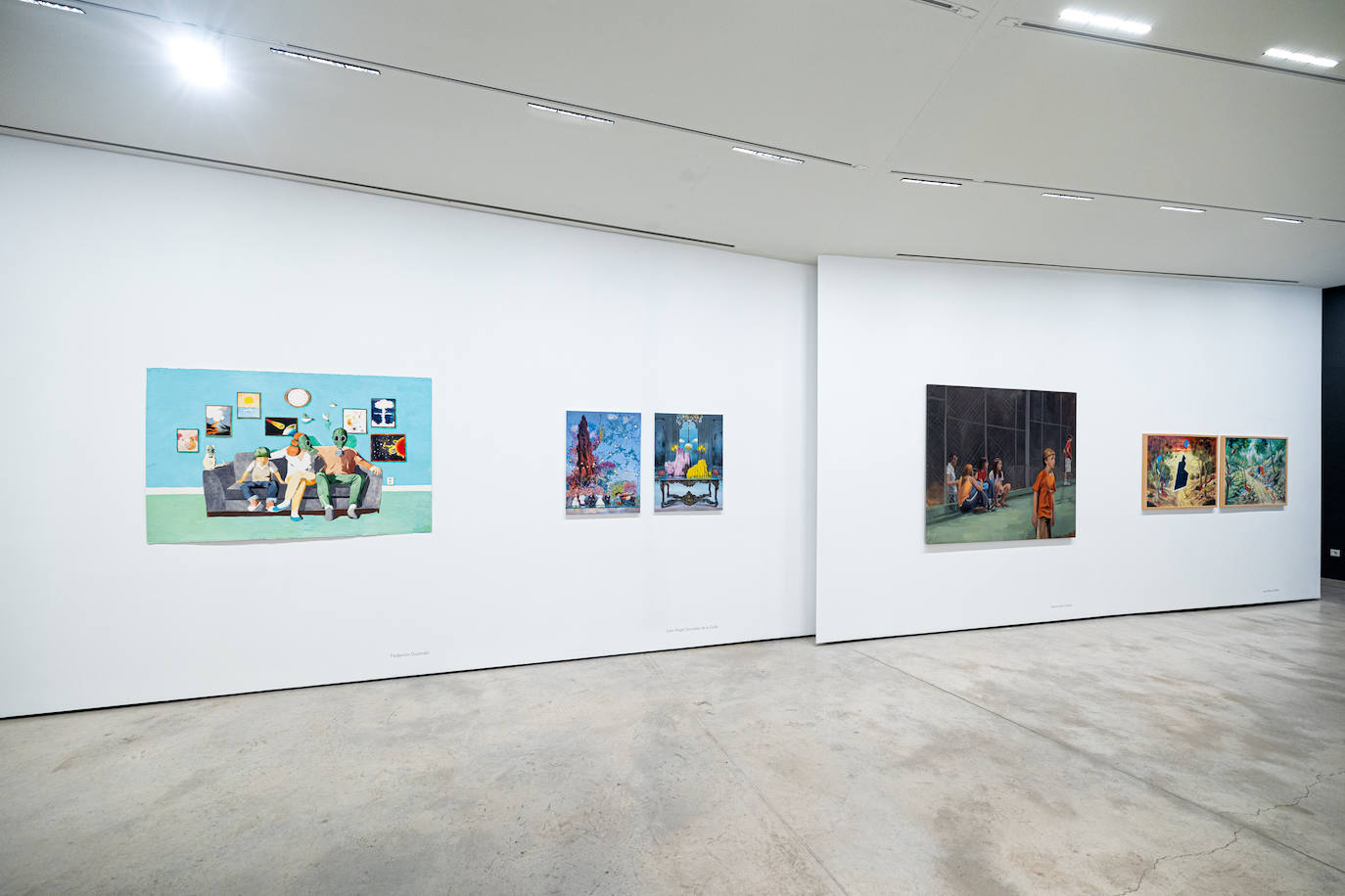 La galería revisa la generación de Alvarado, Ybarra, Lumbreras o Sanguino, que integró la revolución de la pintura figurativa de los 80