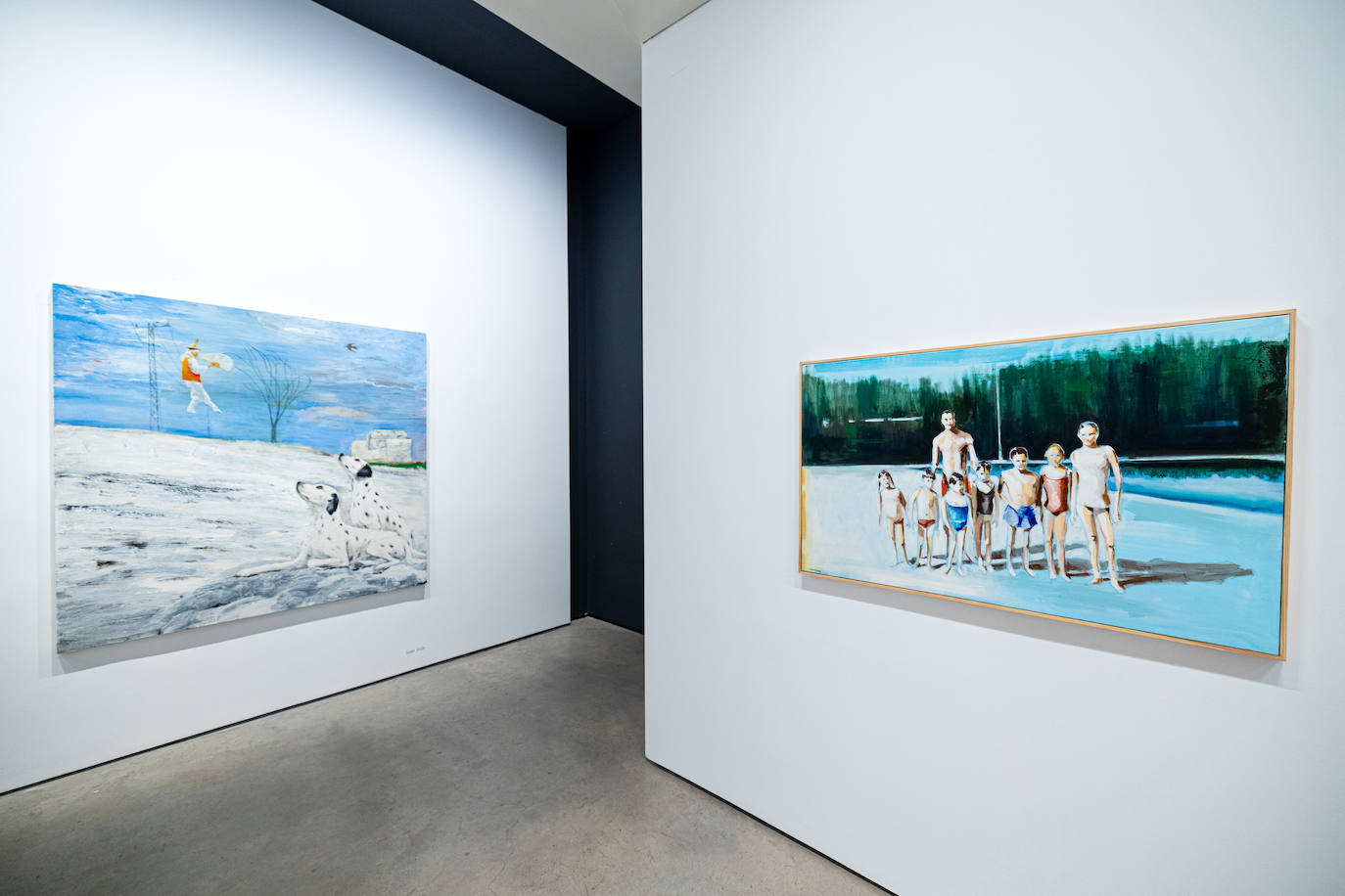 La galería revisa la generación de Alvarado, Ybarra, Lumbreras o Sanguino, que integró la revolución de la pintura figurativa de los 80