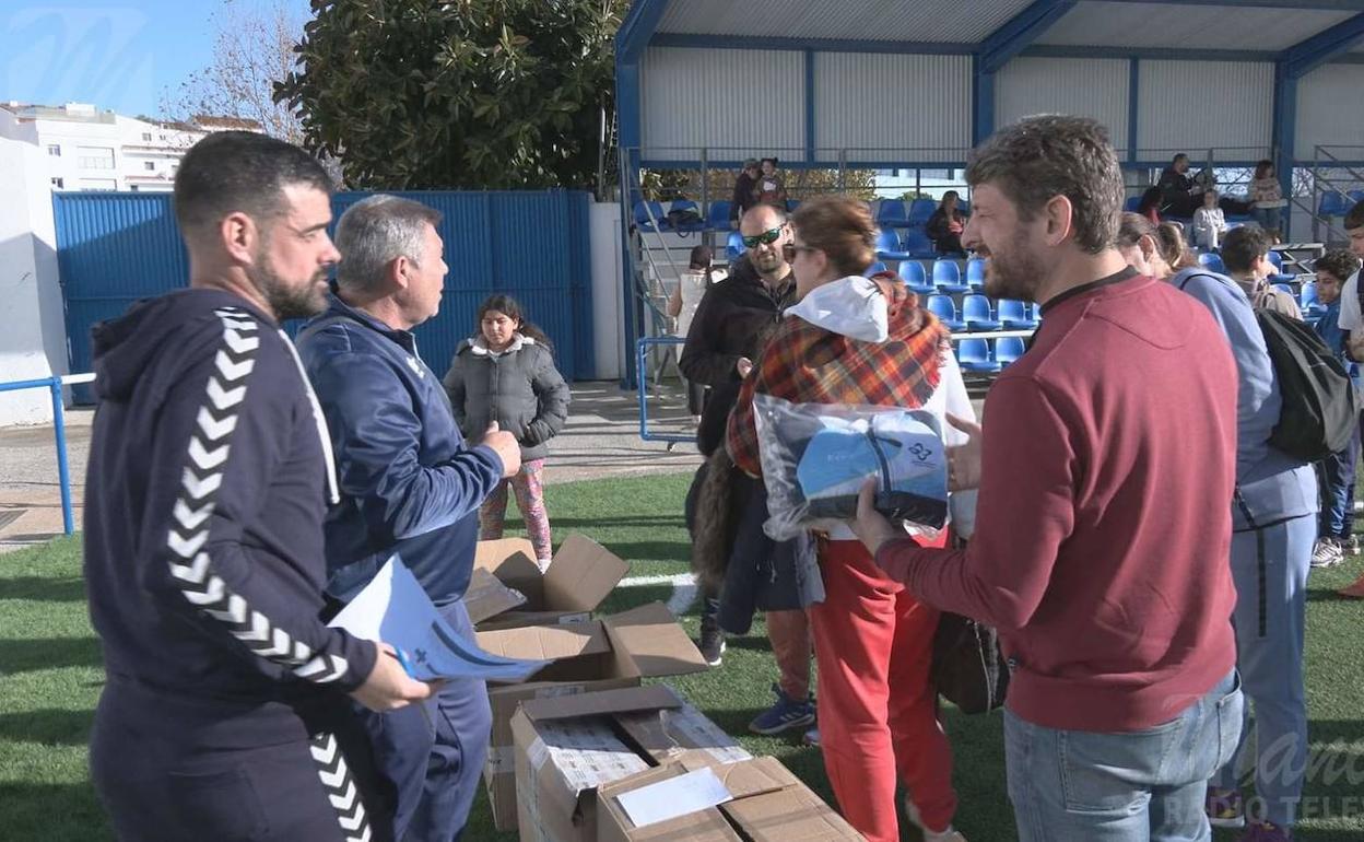 Un momento del acto. 