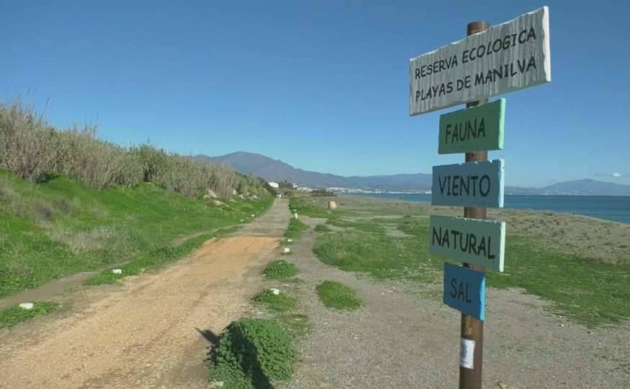 Programan labores de limpieza y mantenimiento en la Reserva Playas de Manilva