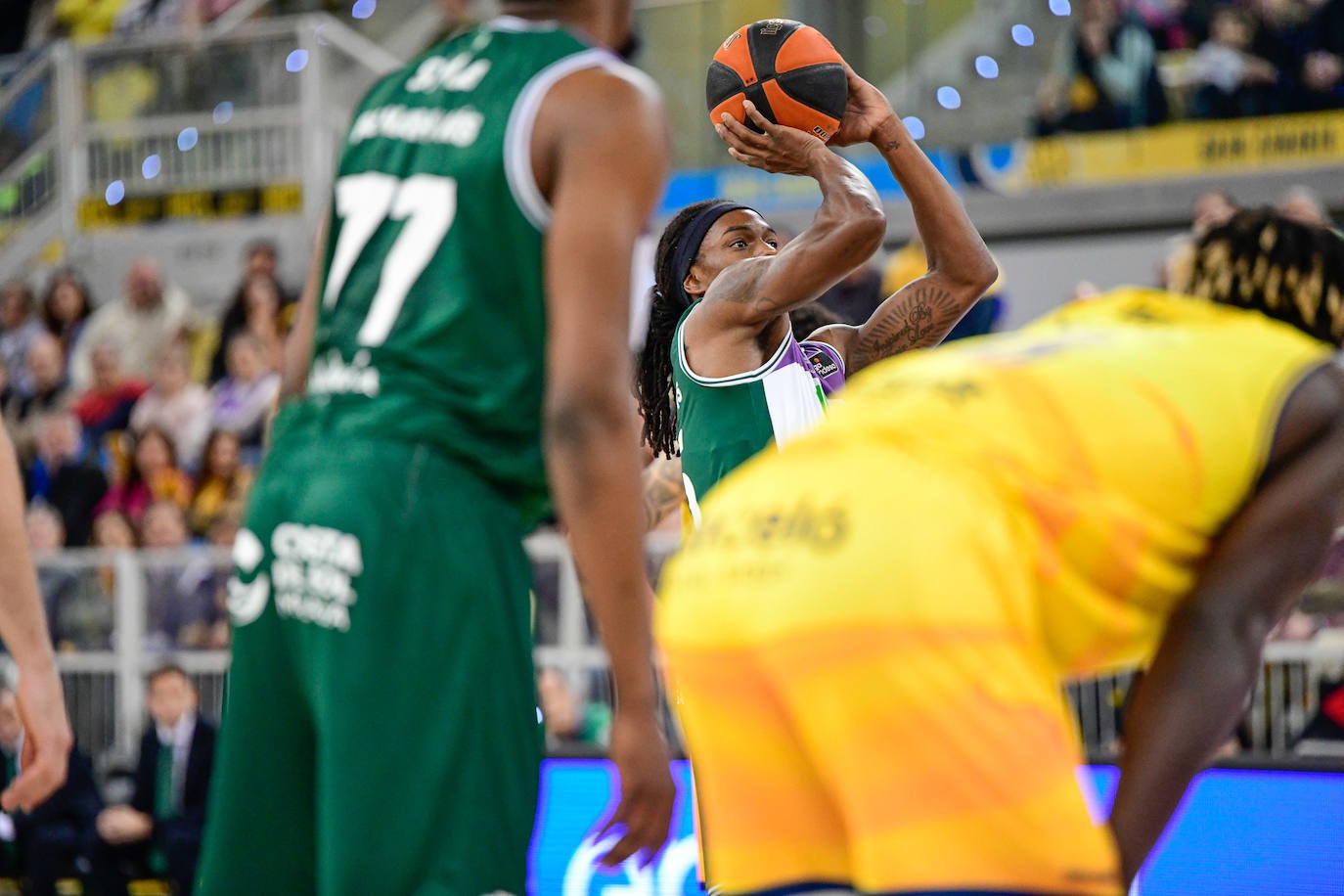 Derrota del Unicaja ante el Gran Canaria (88-70). 