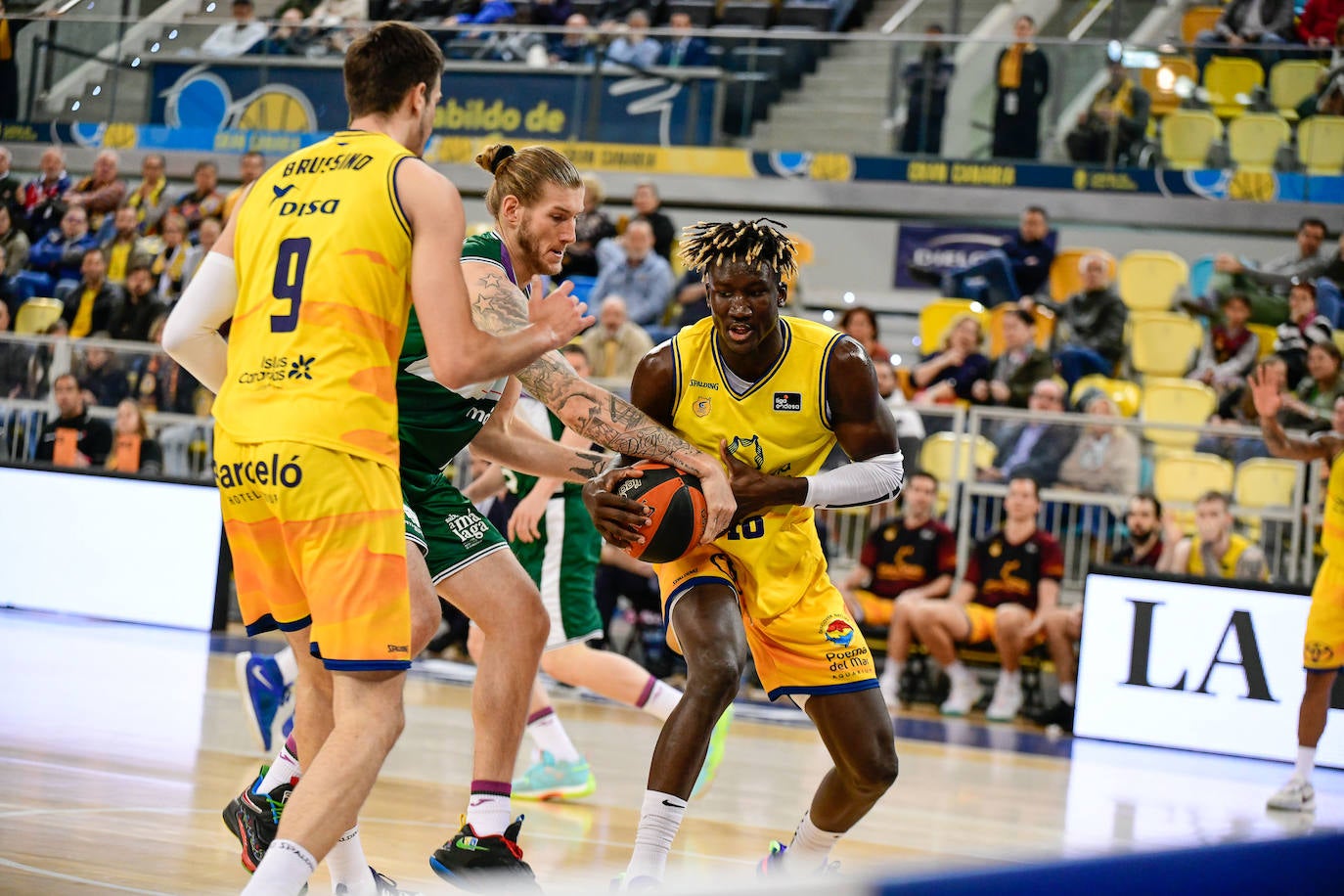 Derrota del Unicaja ante el Gran Canaria (88-70). 