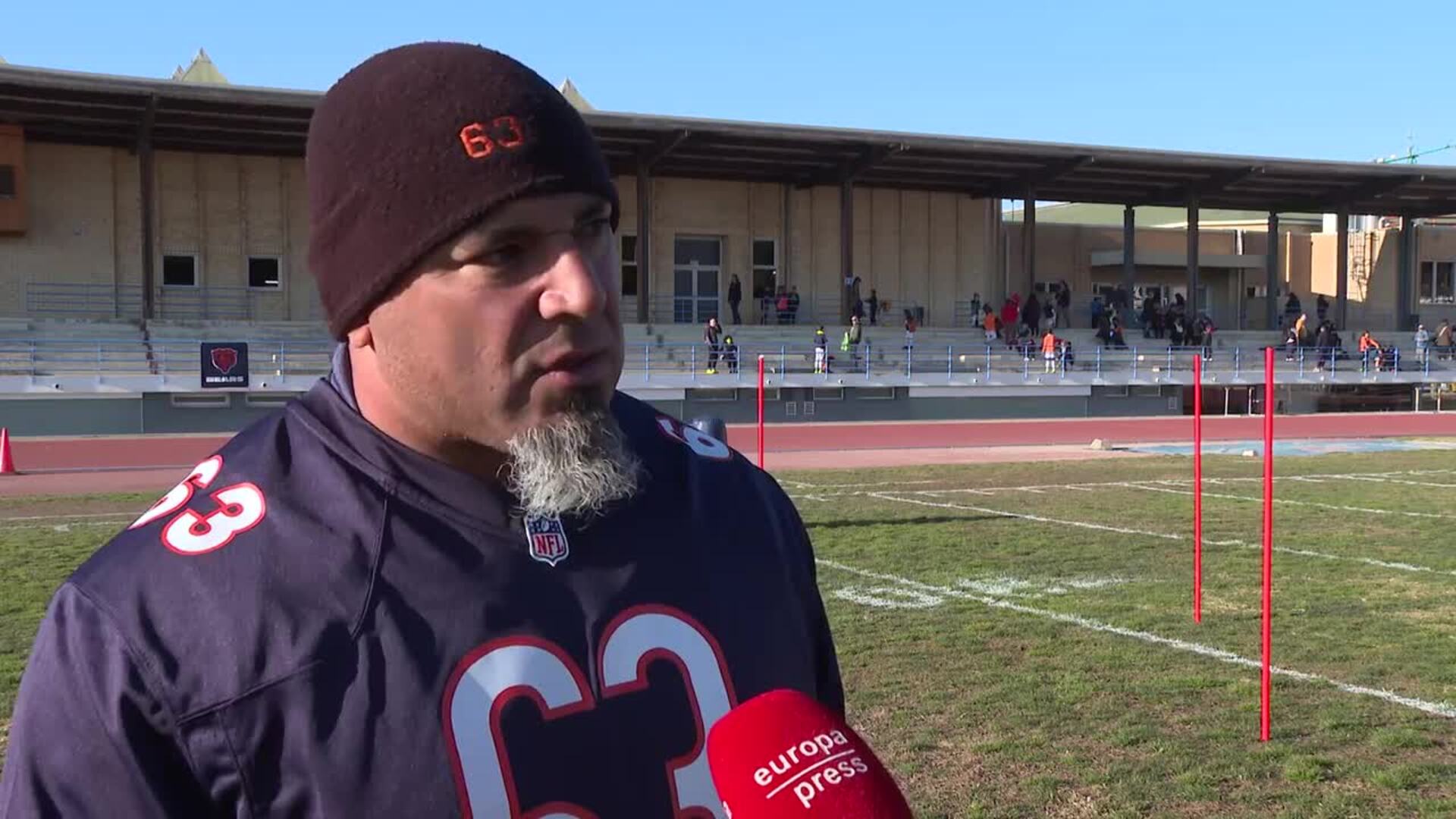 Los Chicagos Bears muestran el fútbol americano a los más pequeños con el "Mini Monsters Camp"