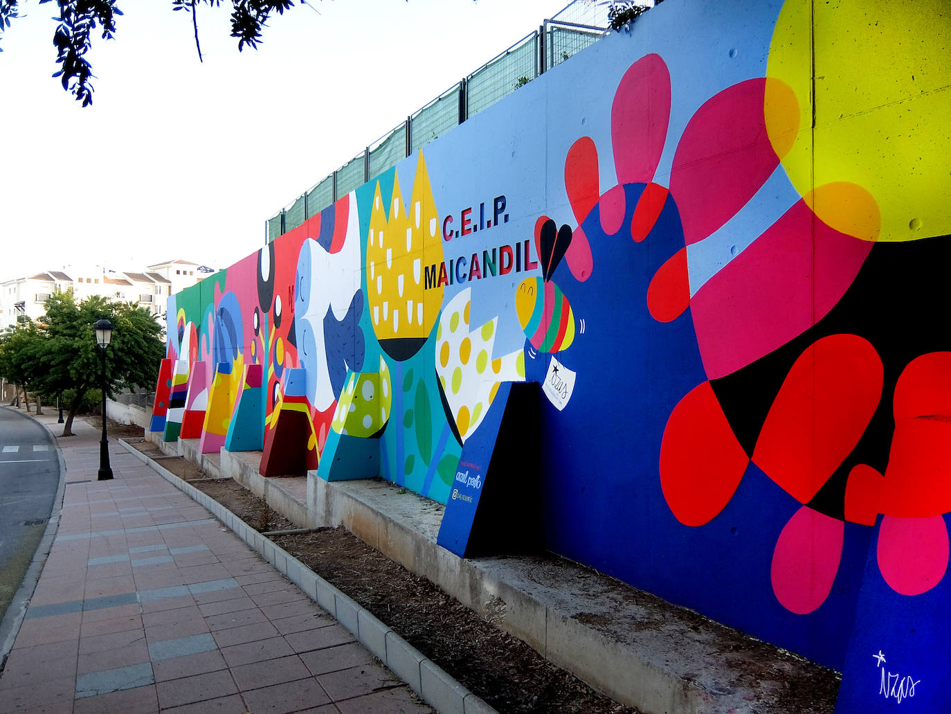 Mural del CEIP Maicandil (Manilva)