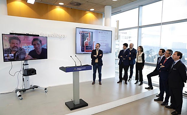 Cayetano y Zapata intervinieron telemáticamente desde Nueva York.