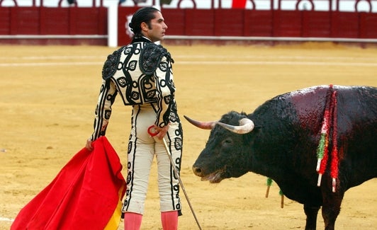 Conde en la Picassiana de 2003.