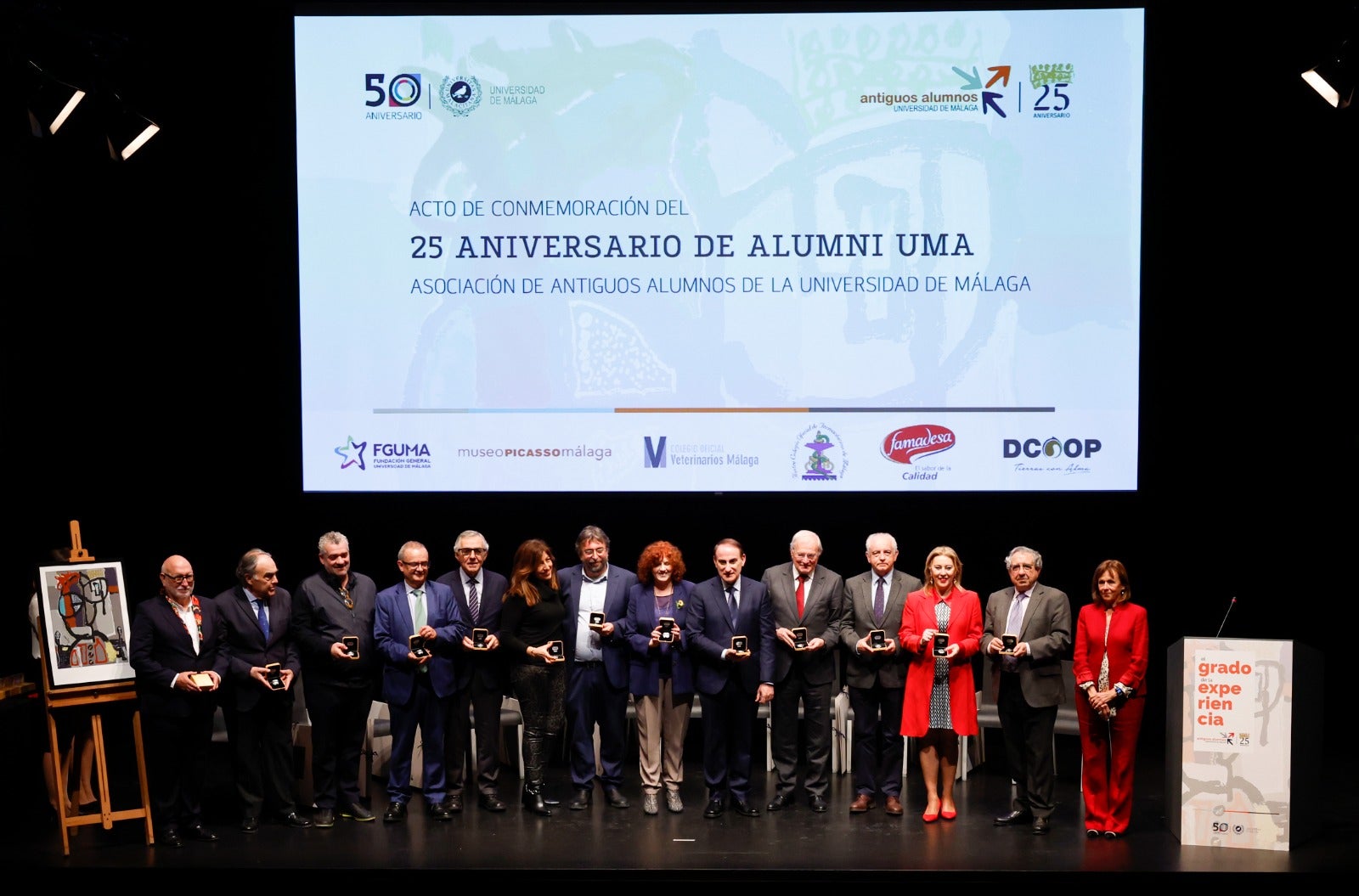 Fotos: La asociación de antiguos alumnos de la UMA Alumni celebra su 25.º aniversario