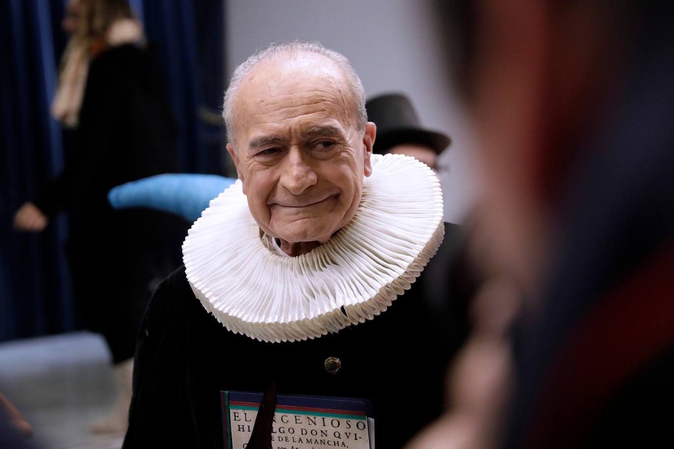 Algunos de los disfraces que se pudieron ver este viernes en el Cervantes 