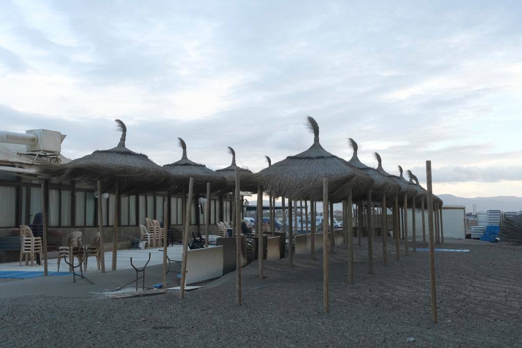 Paseo marítimo de Torremolinos, este sábado.