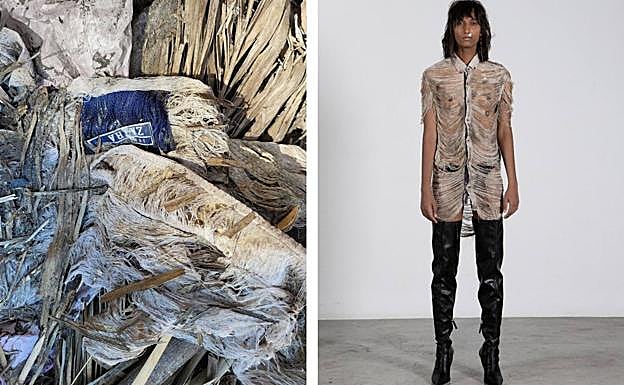 Eiko Carballo con el 'look' Zaira. 