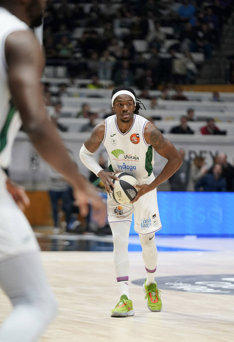 Las mejores fotografías del Barcelona-Unicaja de la Copa del Rey de Baloncesto 2023. 