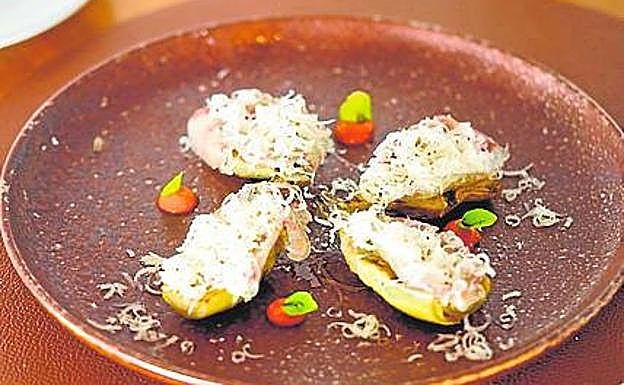 Alcachofas a la brasa de Sarmiento