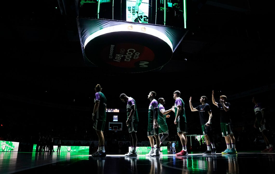 Partido disputado en el Olimpic de Badalona.