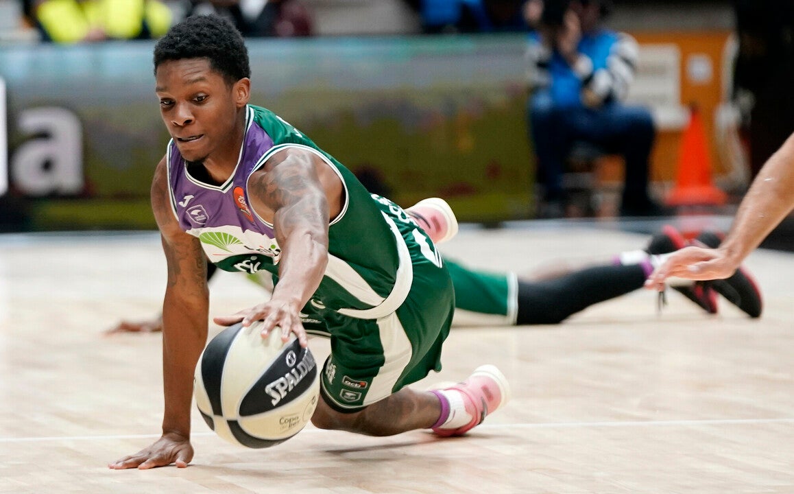 Partido disputado en el Olimpic de Badalona.