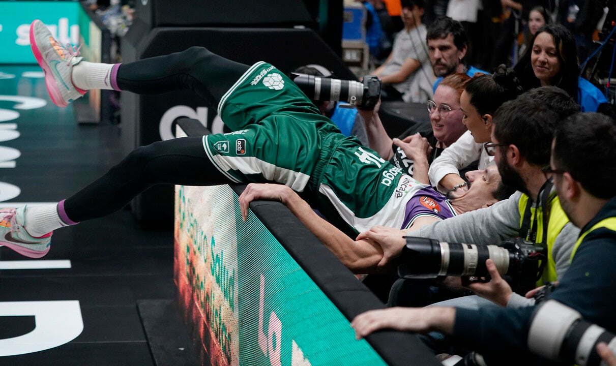 Partido disputado en el Olimpic de Badalona.