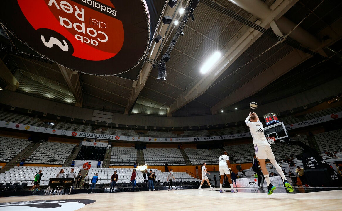 Partido disputado en el Olimpic de Badalona.