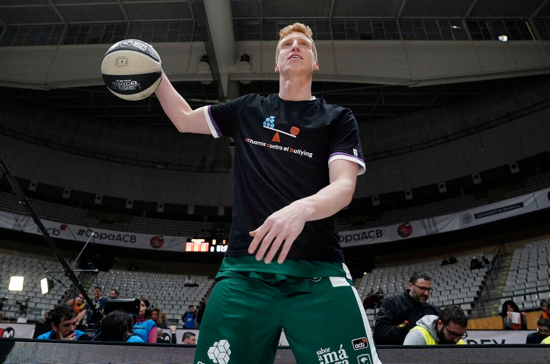 Partido disputado en el Olimpic de Badalona.