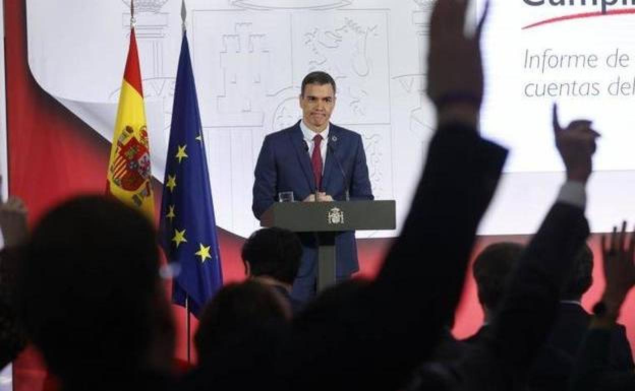 El presidente del Gobierno, Pedro Sánchez.