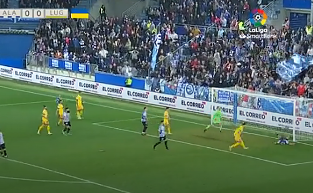 El Alavés pincha ante el Lugo y se aleja de los puestos de ascenso directo