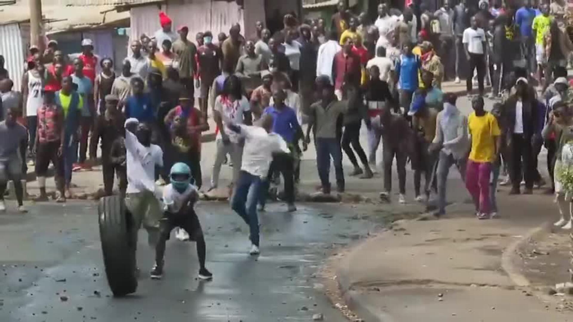 Enfrentamientos en Kenia entre los manifestantes y la policía