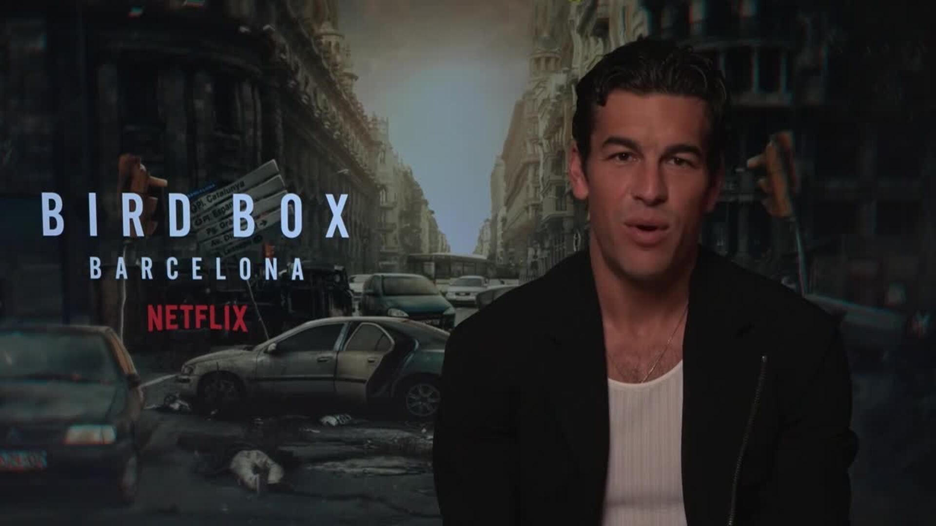 Mario Casas protagoniza 'Bird Box Barcelona' de Netflix