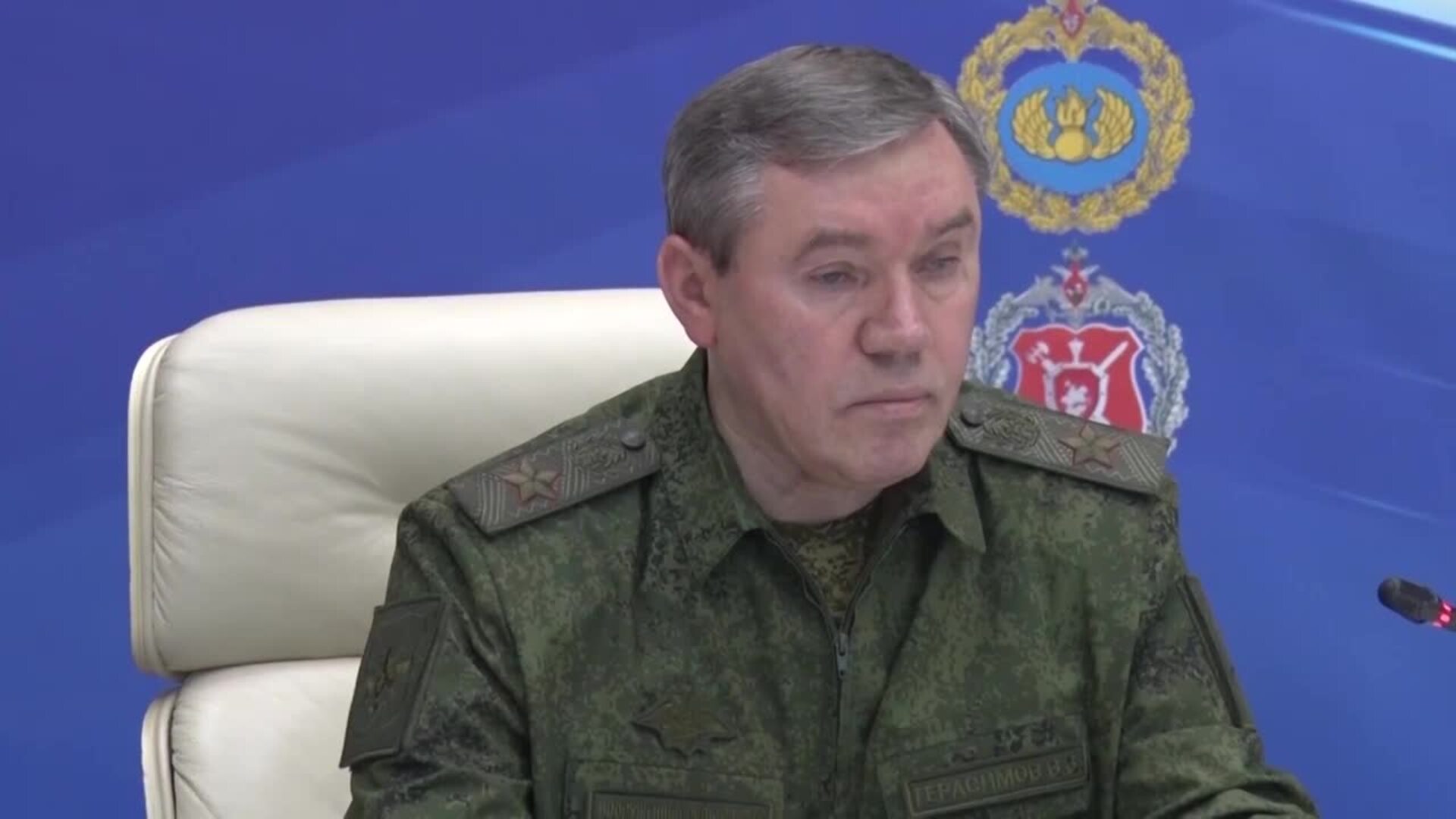 Reaparece el jefe del Ejército de Rusia por primera vez desde la rebelión Wagner