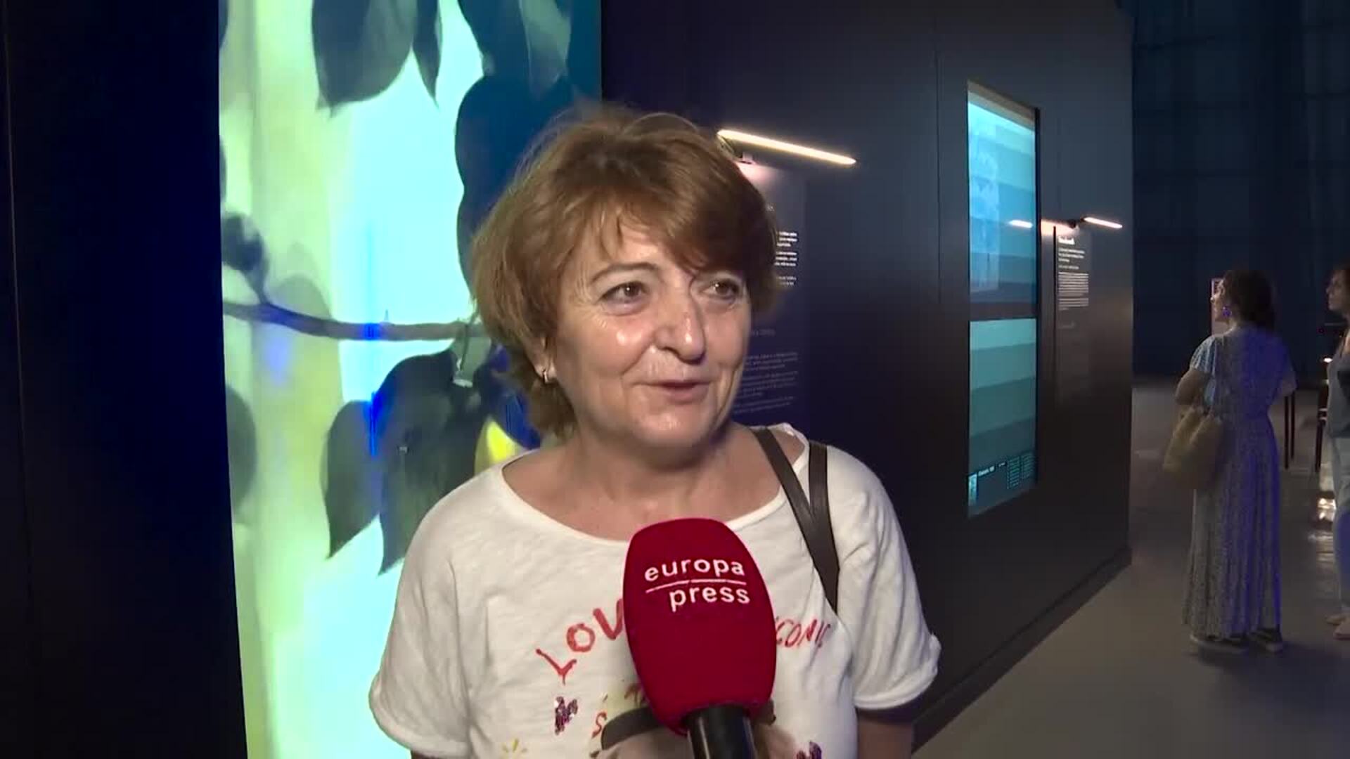 Exposición inmersiva permite sentir "de forma diferente" la obra de Sorolla