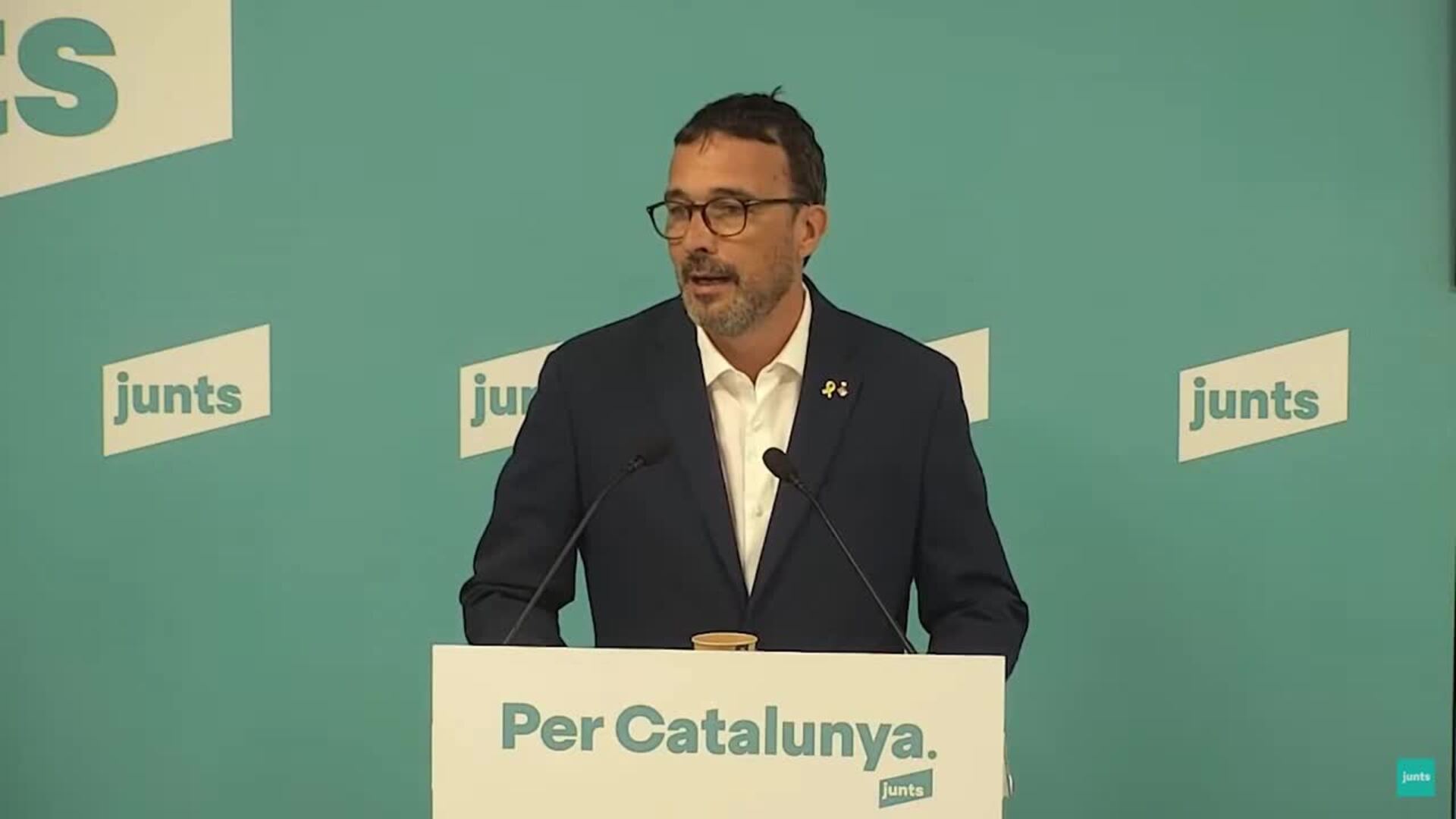 Junts asegura que no les consta "ningún contacto oficial" de dirigentes del PSOE o Sumar