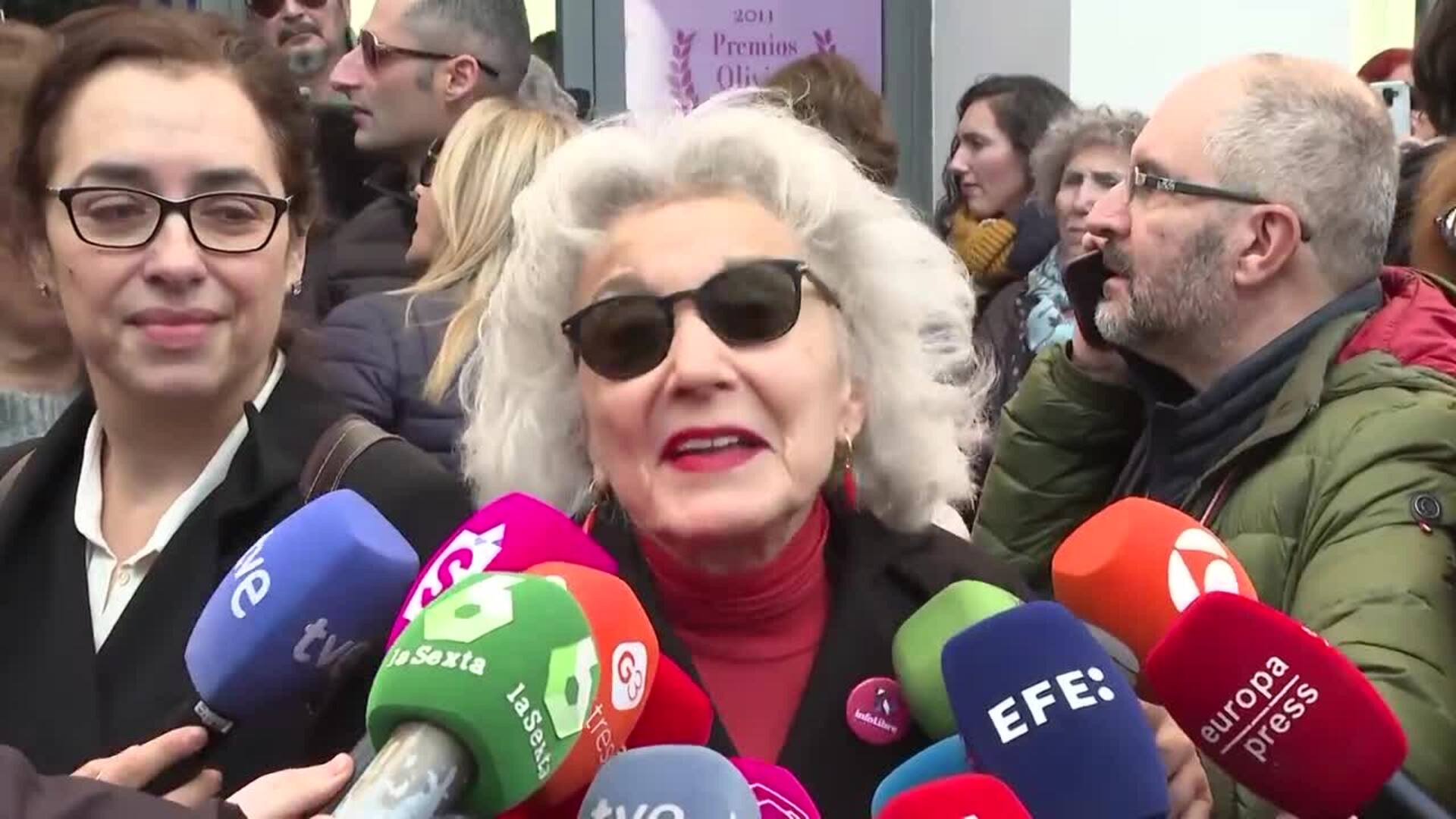 Marisa Paredes despide a Concha Velasco: "Era una enorme trabajadora"