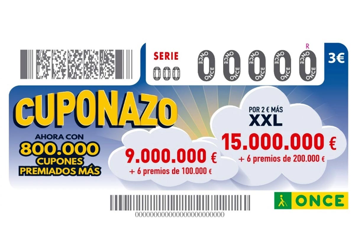 Resultado del sorteo del Cuponazo de la ONCE del viernes, 05 de enero