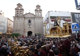 Salida procesional de Jesús de la Misericordia.