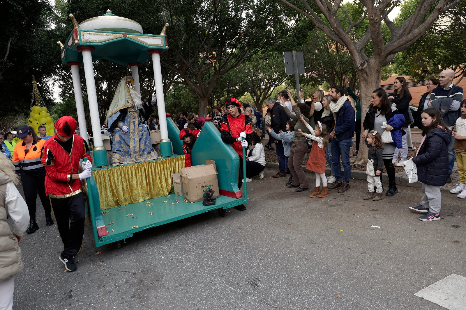 Cabalgata de Reyes en Teatinos.