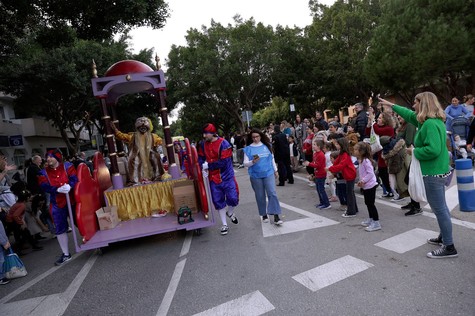 Cabalgata de Reyes en Teatinos.