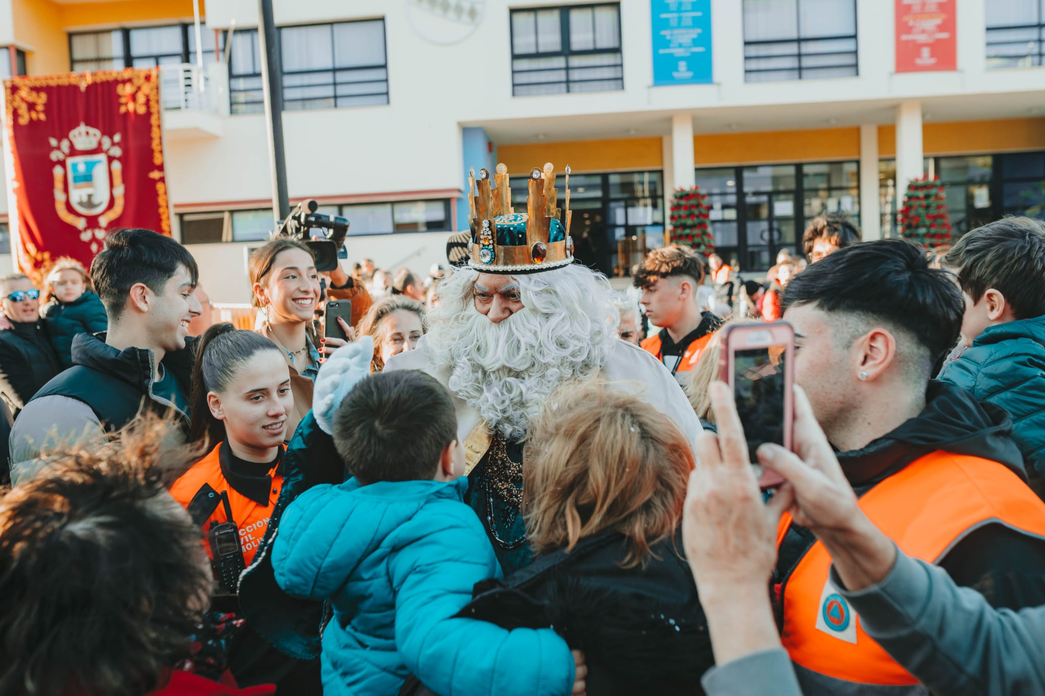 Cabalgata de Reyes en Torremolinos.