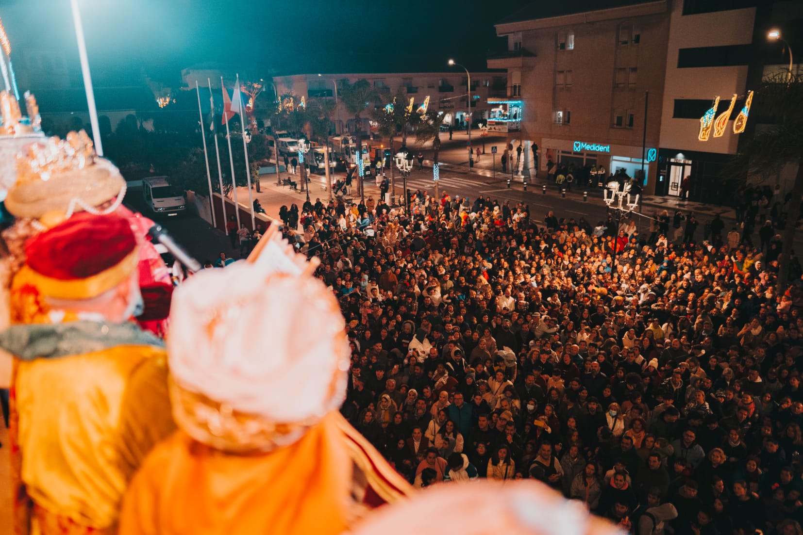 Cabalgata de Reyes en Torremolinos.