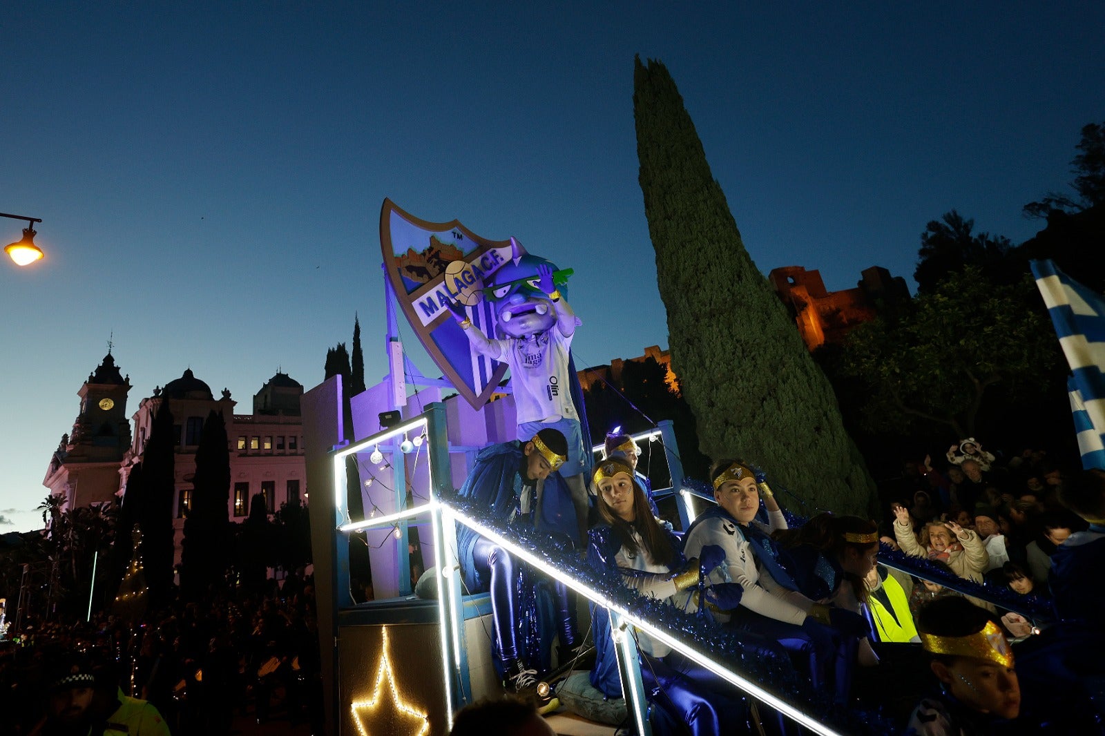 La Cabalgata de los Reyes Magos en Málaga 2024, en fotos