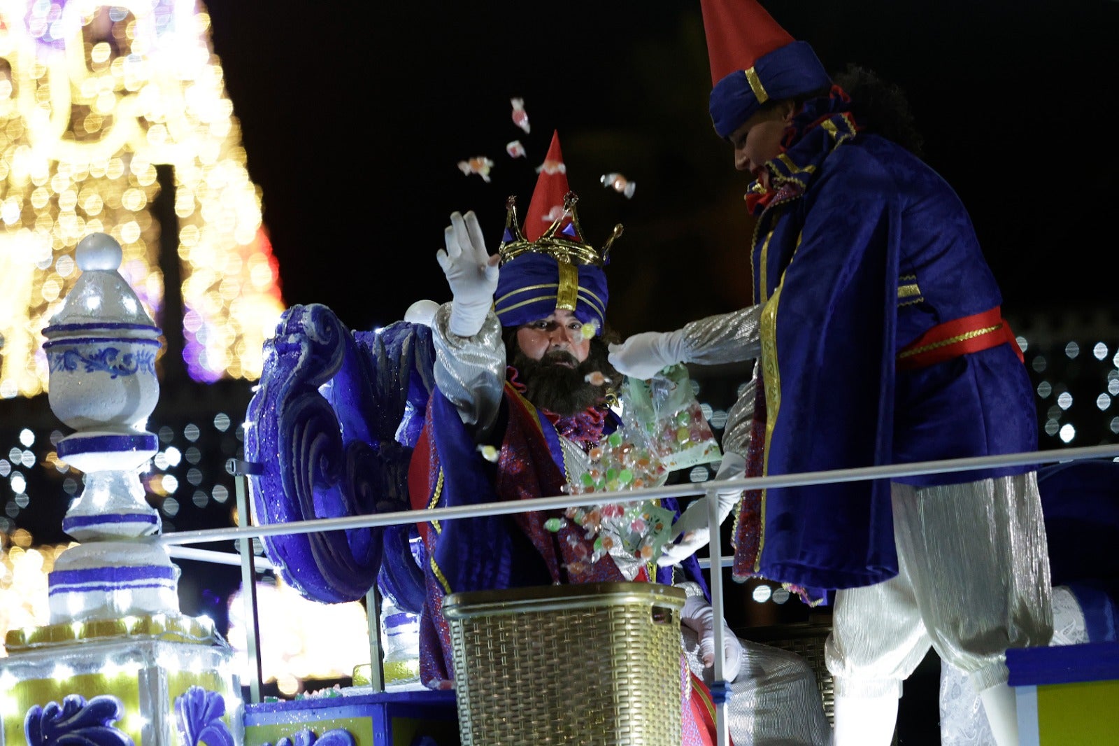 La Cabalgata de los Reyes Magos en Málaga 2024, en fotos