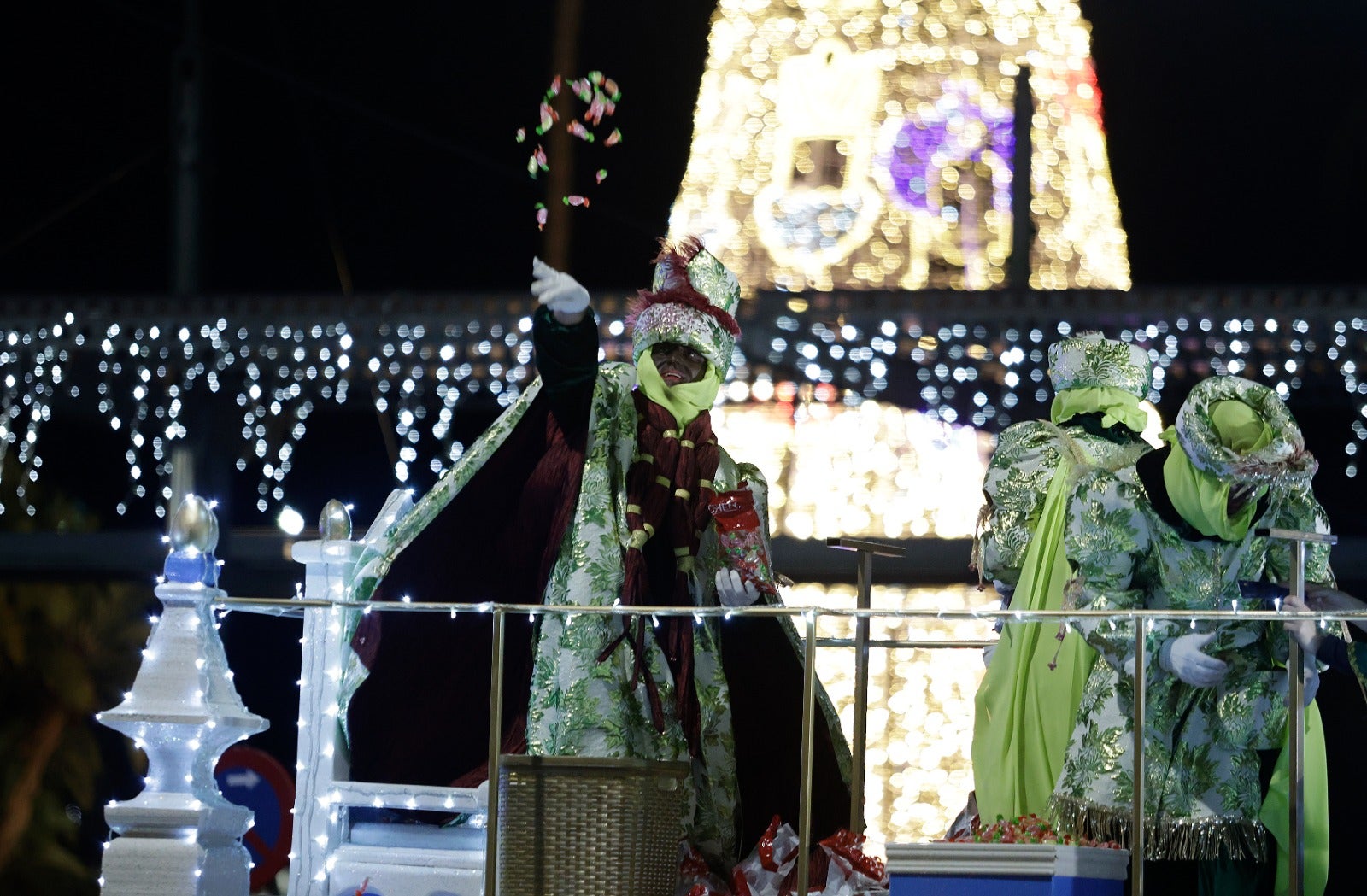 La Cabalgata de los Reyes Magos en Málaga 2024, en fotos