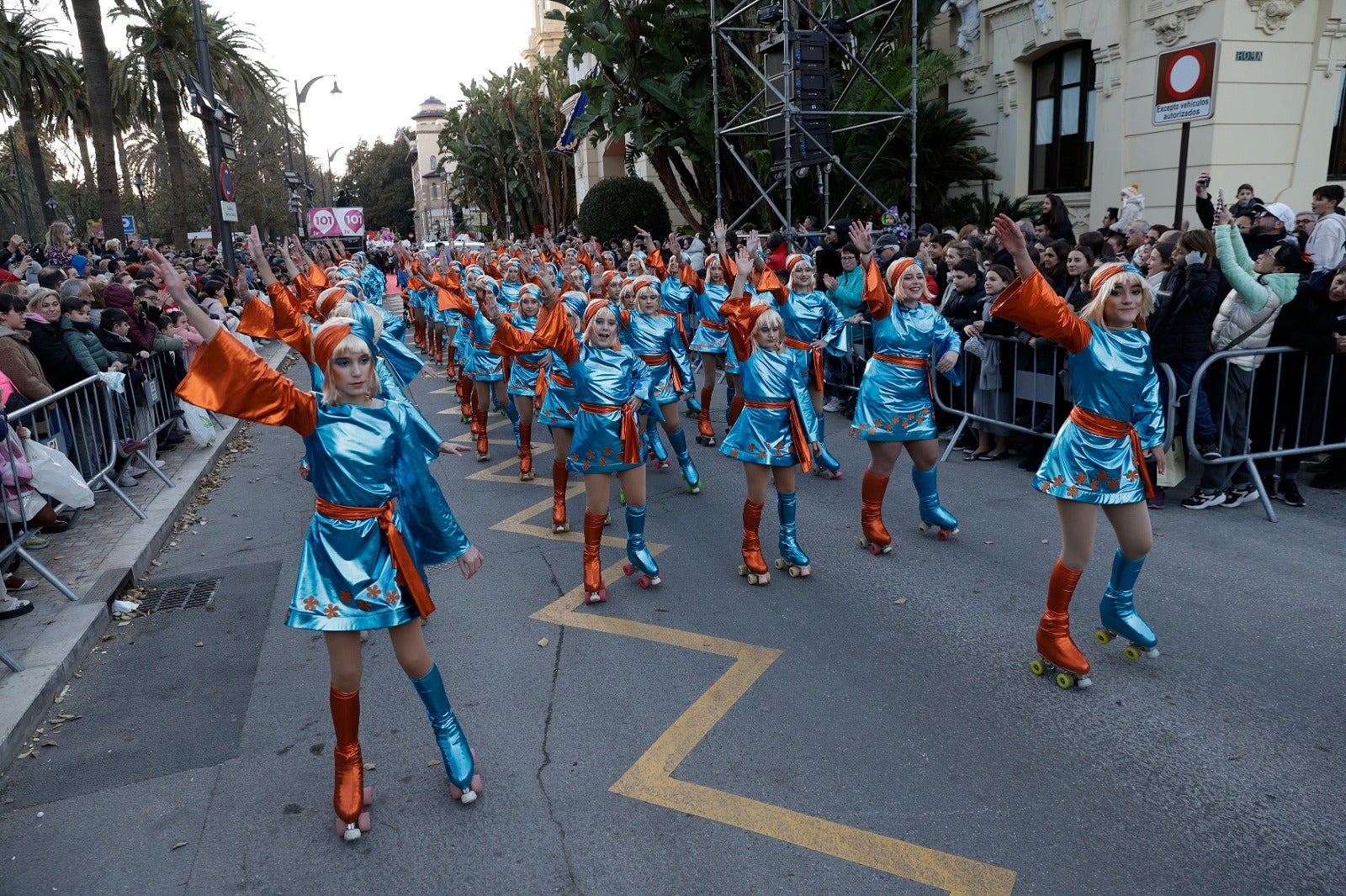 La Cabalgata de los Reyes Magos en Málaga 2024, en fotos