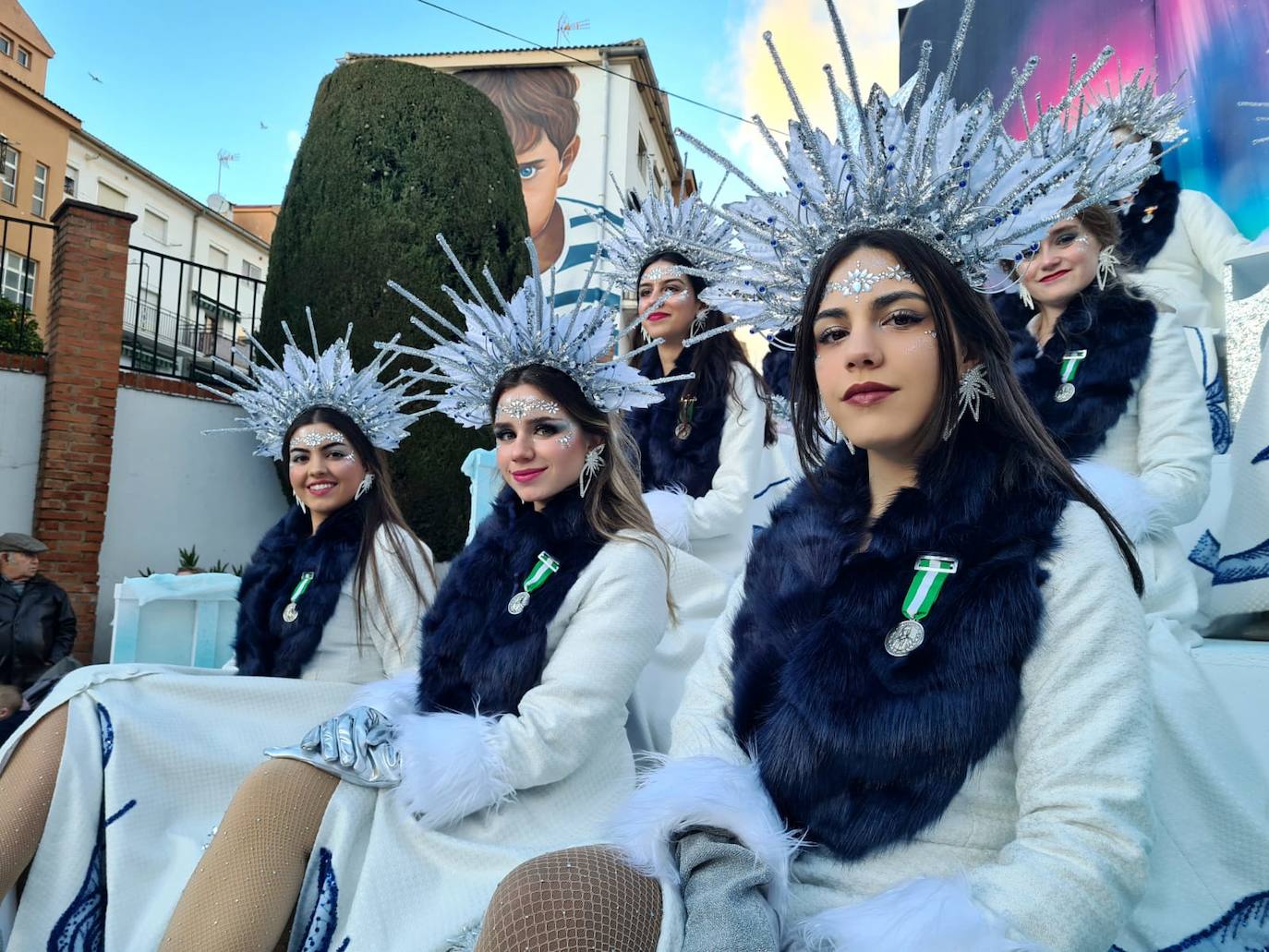 Los Reyes Magos, en su visita a Ronda