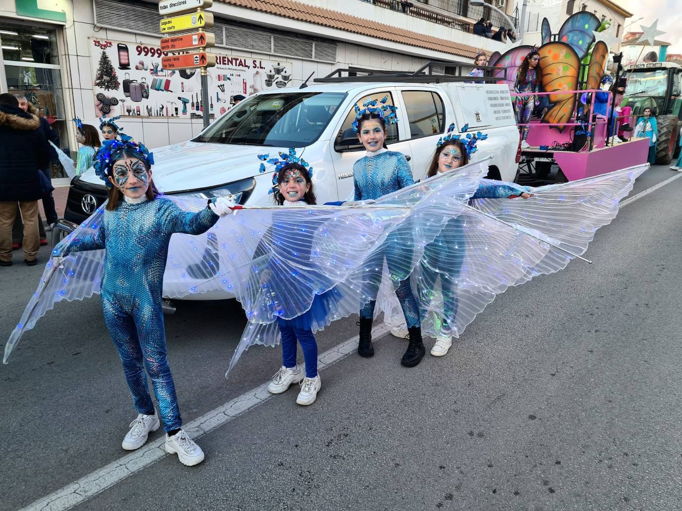 Los Reyes Magos, en su visita a Ronda