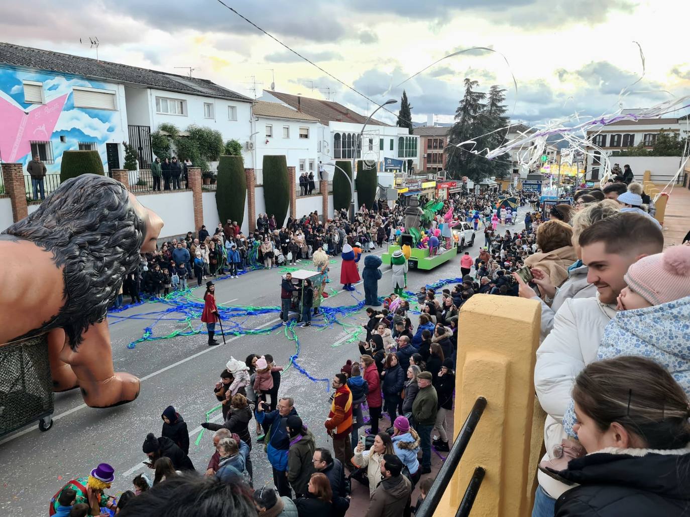 Los Reyes Magos, en su visita a Ronda