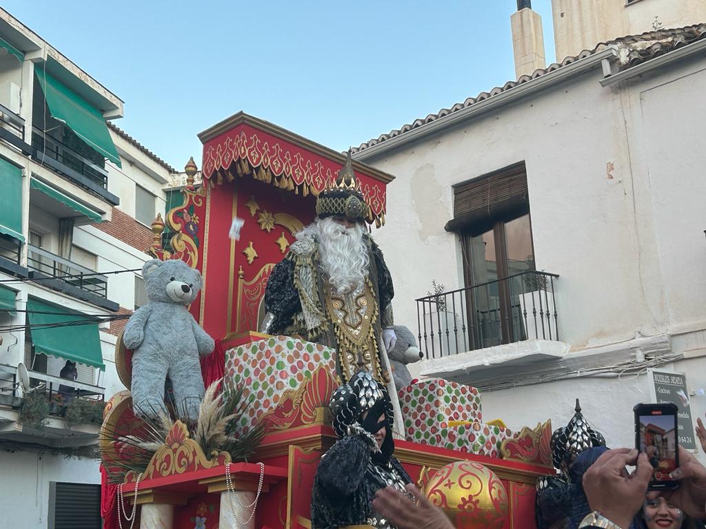 A Vélez-Málaga también llegó la magia de los Reyes Magos