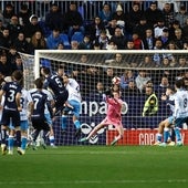 El Málaga cae con orgullo en el campo de batalla (0-1)