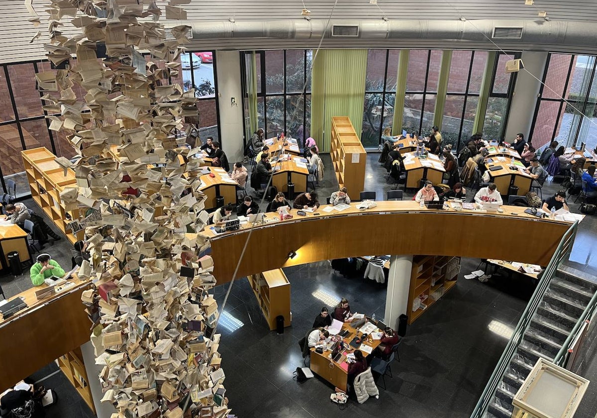Los exámenes del primer cuatrimestre llenan las bibliotecas de la UMA