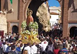 San Hilario se procesionará el sábado por el 'Balcón de la Axarquía'.