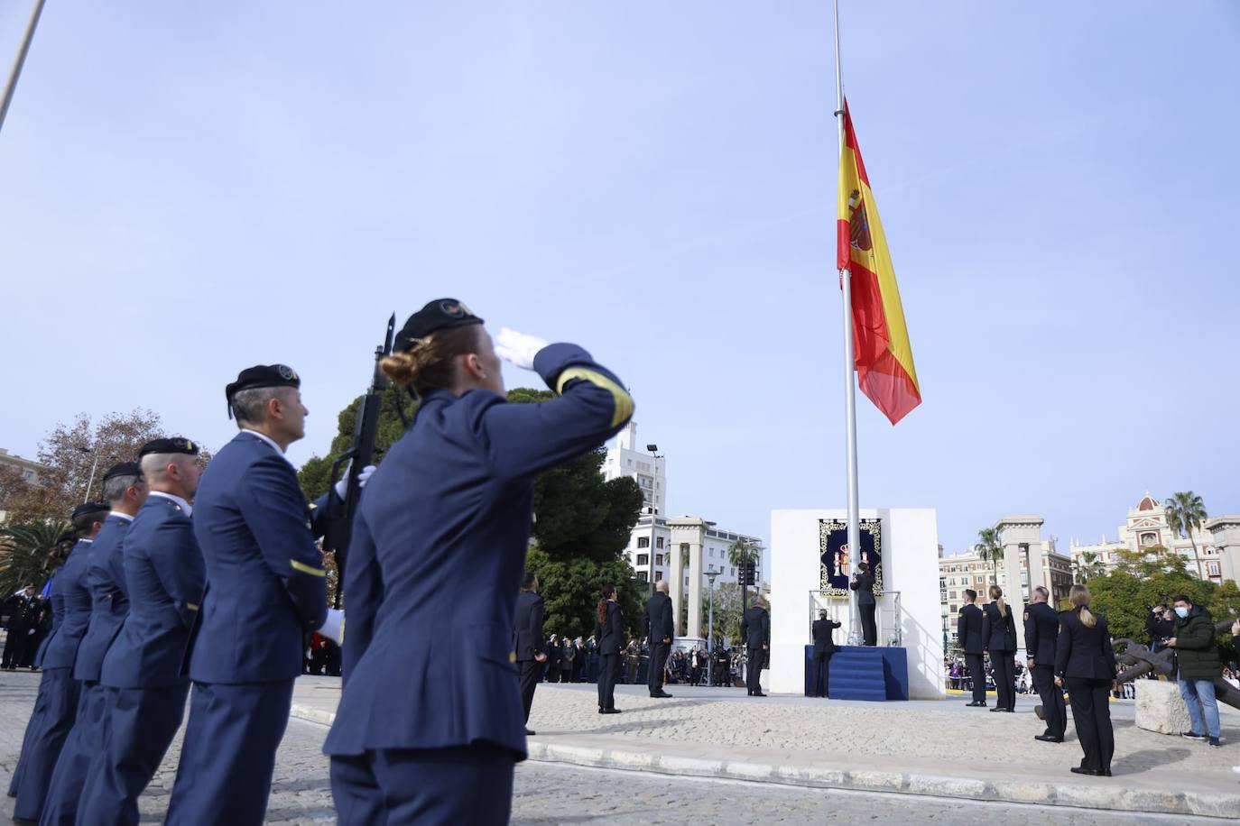 Conmemoración del 200 aniversario de la creación de la Policía Nacional en Málaga