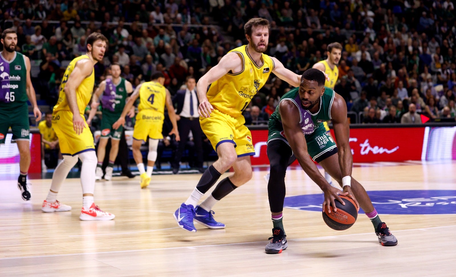 Las mejores imágenes del Unicaja-Gran Canaria