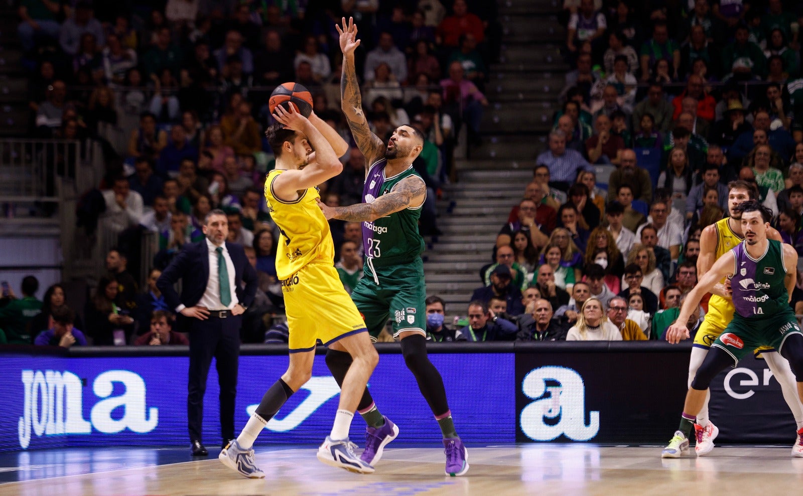 Las mejores imágenes del Unicaja-Gran Canaria